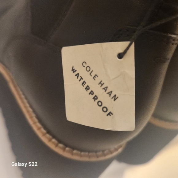 Cole Haan womens Zerogrand City Wedge Boot Waterproof Leather - Picture 5 of 12